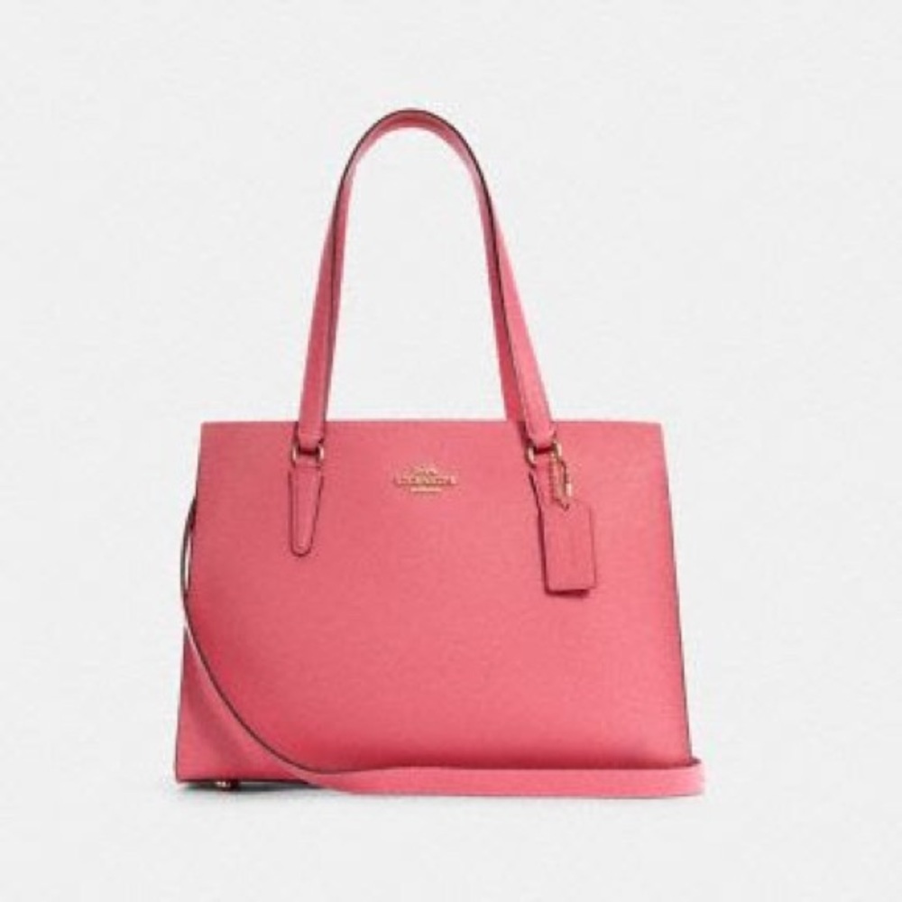 Coach Pink Tatum Carryall Tote